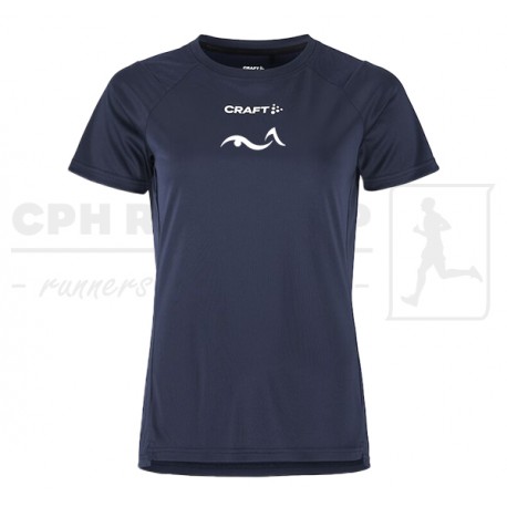 Craft Rush 2.0 SS Tee Women - Navy - Københavns Fridykkerklub
