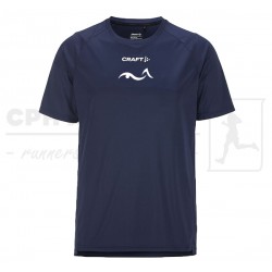 Craft Rush 2.0 SS Tee Men - Navy - Københavns Fridykkerklub