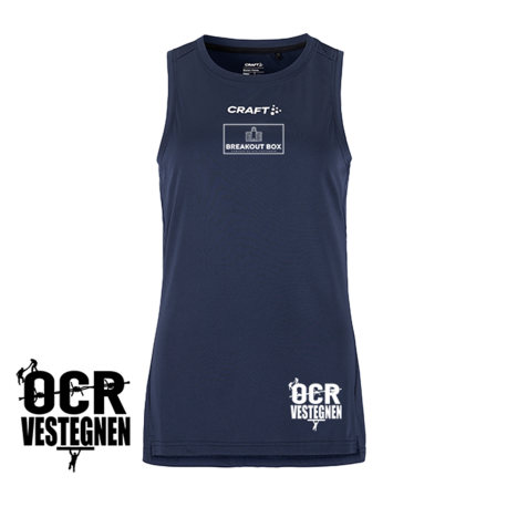 Craft Rush 2.0 Singlet Women, navy - OCR Vestegnen