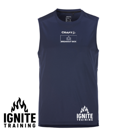 Craft Rush 2.0 Singlet Men, navy - OCR Vestegnen