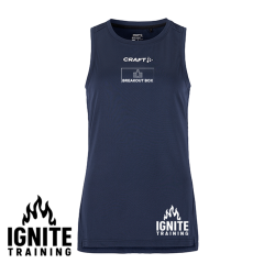 Craft Rush 2.0 Singlet Women, navy - OCR Vestegnen