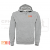 Sweat ID.003 Hoodie Heather grey - TechBBQ