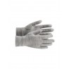Craft Essence Wool Light Glove, grey melange