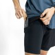 LiiteGuard Glu-Tech Running 2in1 Shorts Men, black