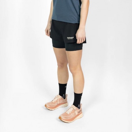 LiiteGuard Glu-Tech Running 2in1 Shorts Wmns, black