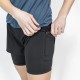 LiiteGuard Glu-Tech Running 2in1 Shorts Wmns, black