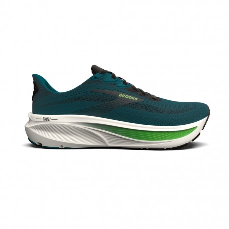Brooks Ghost 17 Men - løbesko - atlantic deep black green