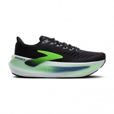 Brooks Glycerin Max 2 Men - løbesko - phantom white green gecko
