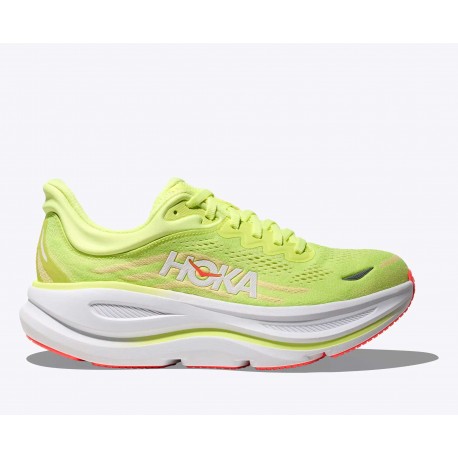 HOKA Bondi 9 Women, neon yuzu sunlight