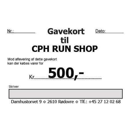 Gavekort 500,-