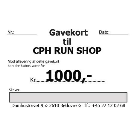 Gavekort 1000,-