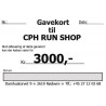 Gavekort 3000,-