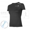 C3 T-shirt, Women - sort - Erhvervsnetværk for Frie Prak. Fysio