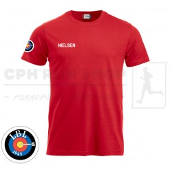 Clique New Classic-T Men, red - Lyngby Bueskyttelaug